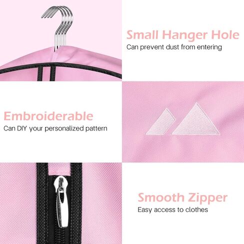 MISSLO 43" Garment Bag Bundle with 43" Garment Bag in Kuwait