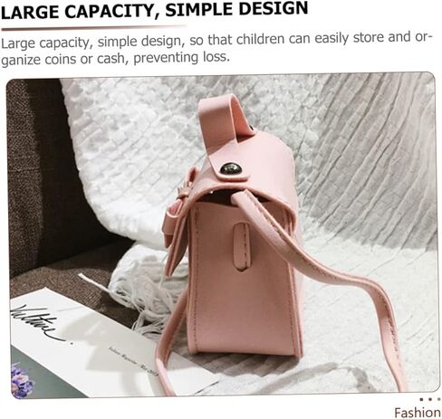 حقيبة كتف للأطفال من COLLBATH حقيبة ظهر للفتيات ومحفظة ظهر للأطفال وحقيبة ظهر عصرية تمر بالجسم للفتيات in Kuwait