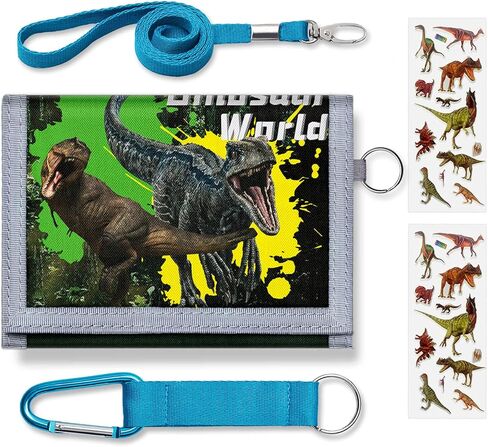 توك اكتيك محفظة للاطفال الاولاد والبنات من سن 4-12 سنة، محفظة ثلاثية الطيات للبنات، محفظة مبتكرة لهدايا عيد ميلاد الاطفال، لعبة 111، 5×3 انش، عصرية in Kuwait