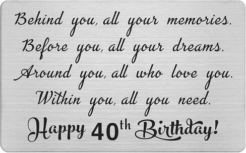 21st Year Old Happy Birthday Gifts, 21th Birthday Decorations, Engraved Wallet Inserts Card Present for Women Men Him Her in Saudi Arabia