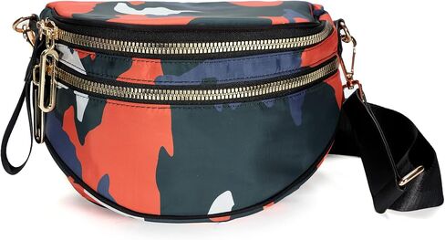 Crossbody Bags for Women Nylon Cross Body Travel Shoulder Handbags Lady Chest Purses Light Sling Backpack in Saudi Arabia