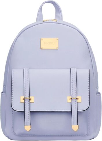 KKXIU 3pcs Fashion Small Synthetic Leather Backpack Purse Cute Mini Bookbag for Women and Girls in Kuwait