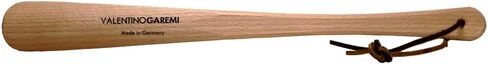 VALENTINO GAREMI Shoe Horn Set – Hard Wood Crafted – Long Handle & Travel Size Duo – Durable & Classic Design – Made in Germany in Saudi Arabia