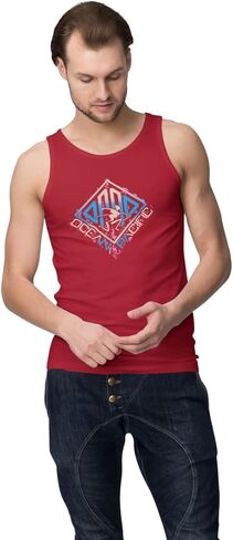 تي شيرت بدون أكمام بتصميم استوائي ريترو للرجال من Ocean Pacific in Kuwait