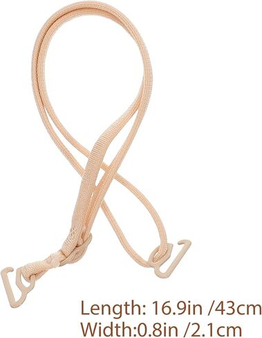 6 أزواج من أشرطة حمالة الصدر مقاس 1.8 سم للنساء أشرطة حمالة الصدر القابلة للتحويل، أشرطة كتف مرنة قابلة للتعديل للنساء in Kuwait