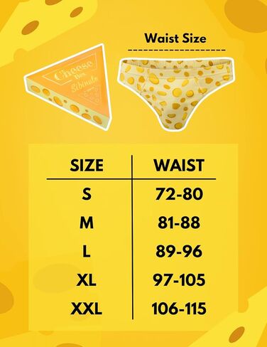 Sibinulo - Men Funny Cheese Underwear, Best Gift For All Occasion, Cotton in Saudi Arabia