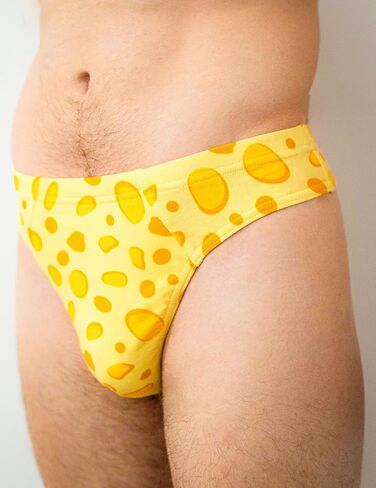 Sibinulo - Men Funny Cheese Underwear, Best Gift For All Occasion, Cotton in Saudi Arabia