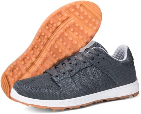 حذاء جولف AOLEXWU Spikeless للرجال المحترفين لسائقي الجولف Zapatillas مريح ومضاد للانزلاق in Kuwait