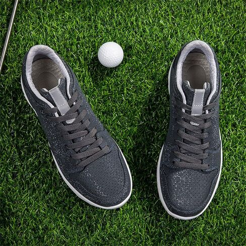 حذاء جولف AOLEXWU Spikeless للرجال المحترفين لسائقي الجولف Zapatillas مريح ومضاد للانزلاق in Kuwait