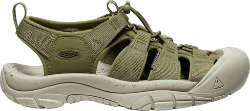 KEEN Men's Newport H2 Closed Toe Water Sandals, Martini Olive/Dark Olive, 11 in Saudi Arabia