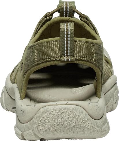 KEEN Men's Newport H2 Closed Toe Water Sandals, Martini Olive/Dark Olive, 11 in Saudi Arabia