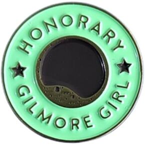 Honorary Gilmore Girl Coffee Enamel Lapel Pin Metal Badge Brooch For Backpacks in Saudi Arabia