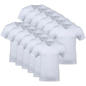 Gildan Men's V-Neck T-Shirts, Multipack, Style G1103 in Saudi Arabia