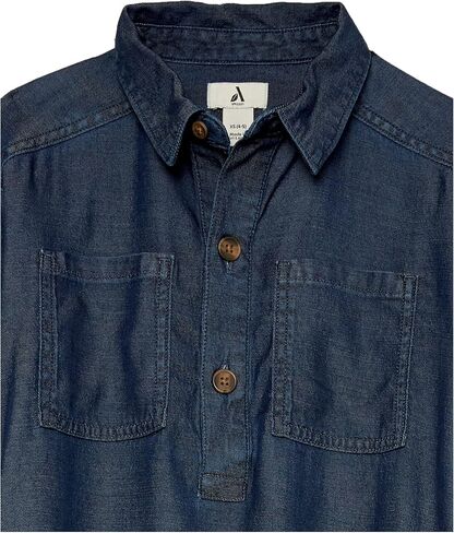 Amazon Essentials Girls' Chambray-Stretch Tunic (Previously Amazon Aware) in Saudi Arabia