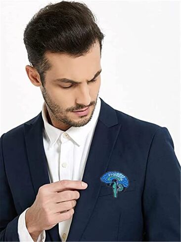 Cartoon Blue Brain Enamel Pin Punk Lapel Pin Shirt Skirt Accessories Backpack Bag Badges Accessories Gift For Doctor Nurse in Kuwait