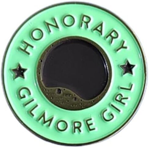 Honorary Gilmore Girl Coffee Enamel Lapel Pin Metal Badge Brooch For Backpacks in Saudi Arabia