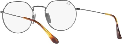 Ray-Ban RX8165v Jack Titanium Round Prescription Eyewear Frames in Saudi Arabia