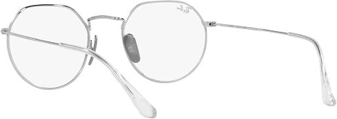 Ray-Ban RX8165v Jack Titanium Round Prescription Eyewear Frames in Saudi Arabia
