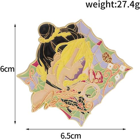 JJBA JoJo Anime Enamel Pins Brooch - Sturdy and Durable Jojo Quality Metal Brooch - Jojo Gifts for Men Boys Girls in Kuwait