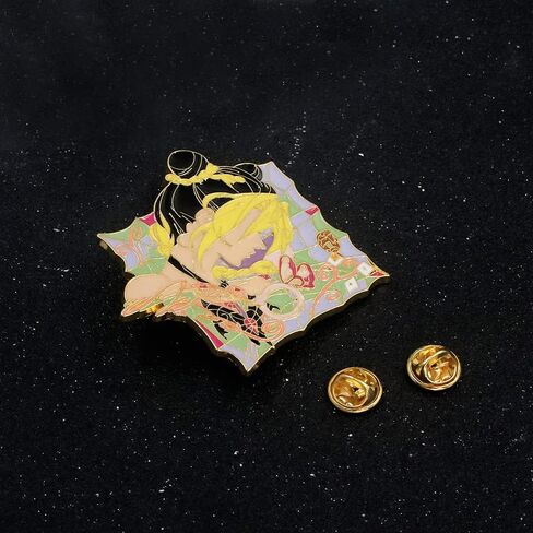 JJBA JoJo Anime Enamel Pins Brooch - Sturdy and Durable Jojo Quality Metal Brooch - Jojo Gifts for Men Boys Girls in Kuwait