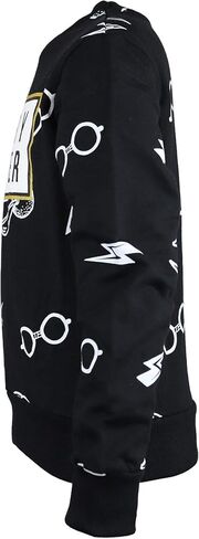 Popgear Boy's Harry Potter Icons Boys Crewneck Sweatshirt Black fashion-sweatshirts (pack of 1) in Kuwait