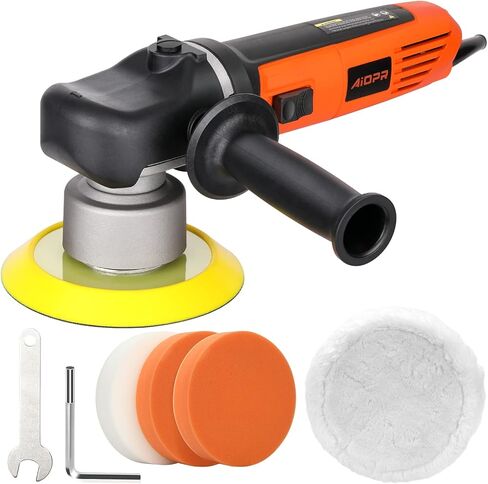 AIOPR 6'' Variable Speed Car Polisher for Polishing Sanding, Waxing, Buffing (6840P) in Kuwait