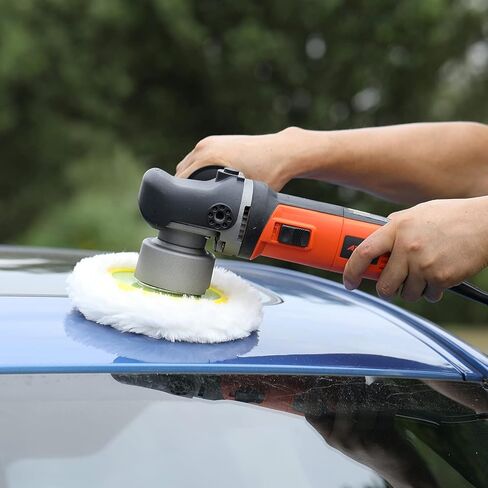AIOPR 6'' Variable Speed Car Polisher for Polishing Sanding, Waxing, Buffing (6840P) in Kuwait