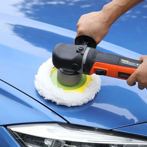 AIOPR 6'' Variable Speed Car Polisher for Polishing Sanding, Waxing, Buffing (6840P) in Kuwait