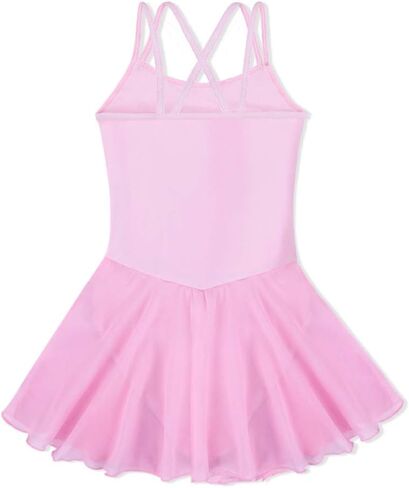 ZNYUNE Girls Skirted Ballet Dance Leotard Tutu Dress for Kids 3-8 Years in Saudi Arabia