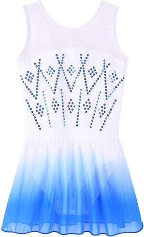 ZNYUNE Girls Skirted Ballet Dance Leotard Tutu Dress for Kids 3-8 Years in Saudi Arabia