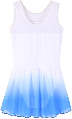 ZNYUNE Girls Skirted Ballet Dance Leotard Tutu Dress for Kids 3-8 Years in Saudi Arabia