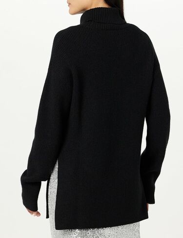The Drop Women's Camilla Drop Shoulder Turtleneck in Saudi Arabia