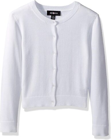 Amy Byer Girls' 7-16 Perfect Long Sleeve Cardigan Sweater in Saudi Arabia