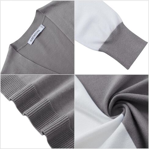 سترة صوفية للفتيات من MACNOORA مفتوحة من الأمام وأكمام طويلة كاجوال وبلون موحد للخريف سترات خارجية من 5 إلى 14 سنة in Kuwait