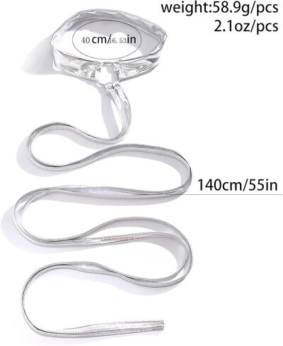 حزام ساق متقاطع للنساء من Mrotrida، حزام ساق متقاطع مثير، حلقة فضية سادة، حزام ساق الفخذ in Kuwait