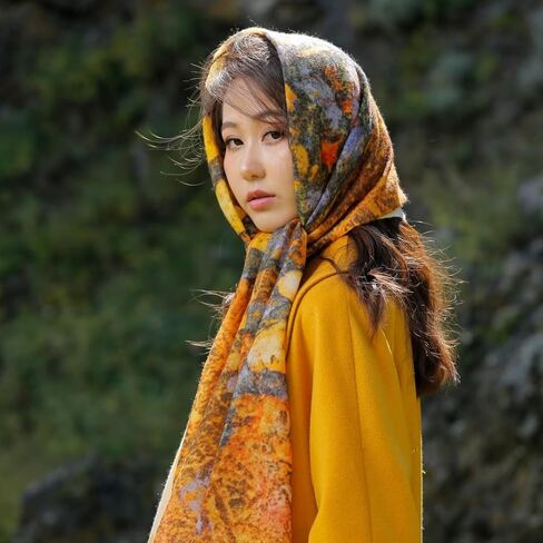 EVSEG 100% Mongolian Cashmere Winter Scarf | Imported Cashmere | Men and Women | 30 x 170cm in Saudi Arabia