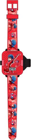 Accutime Kids Miraculous Ladybug Digital Flashing LCD Quartz Childrens Wrist Watch for Boys, Girls, Toddlers with Red Strap (Model: MRC4009AZ) in Saudi Arabia