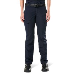 5.11 Women's Fast-TAC Cargo Tactical Pants, Style 64419, Dark Navy, 12 Long