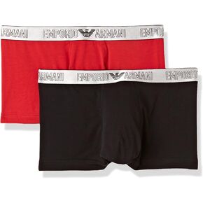 Emporio Armani Men's Tartan Gift Box 2 Pack Trunk