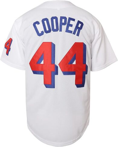 Mens Baseketball Beers Jersey 44 Joe Cooper 17 Doug Remer Stitched Baseball Jersey in Saudi Arabia