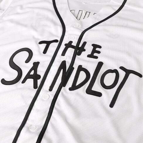 قميص البيسبول The Sandlot Benny The Jet Rodriguez 30 للرجال مقاس S-XXXL مخيط in Kuwait