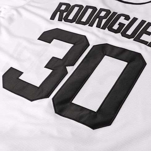 قميص البيسبول The Sandlot Benny The Jet Rodriguez 30 للرجال مقاس S-XXXL مخيط in Kuwait