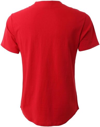 Ma Croix Mens Premium Baseball Button Down Jersey Shirt Short Sleeve Athletic Sports Tee in Saudi Arabia