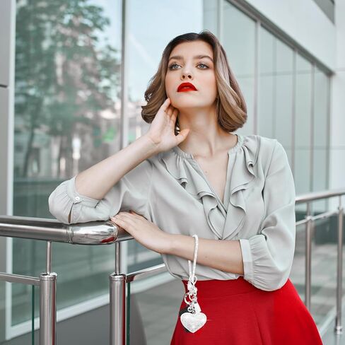 مجموعة سلسلة مفاتيح كريستال، سلسلة مفاتيح على شكل قلب من حجر الراين مع شرابة، سلسلة مفاتيح سيارة بلينغ للنساء، سلسلة مفاتيح in Kuwait