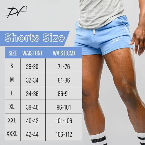 DRPfit for HIM شورت القرفصاء مع جيب 5 بوصة درزة داخلية مصممة من نسيج قطني لملمس خفيف الوزن وجيد التهوية in Saudi Arabia