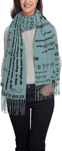 QZLAN Prayer Shawl Christian Blanket Scarf Religious Gifts For Woman in Kuwait