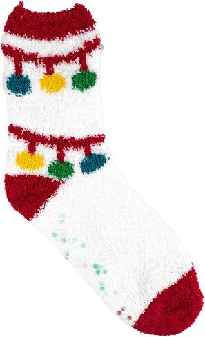 Different Touch 6 Pairs Pack Super Soft Cozy Fuzzy Winter warm Non Skid Hospital home bed Sleeping Slipper Socks in Saudi Arabia