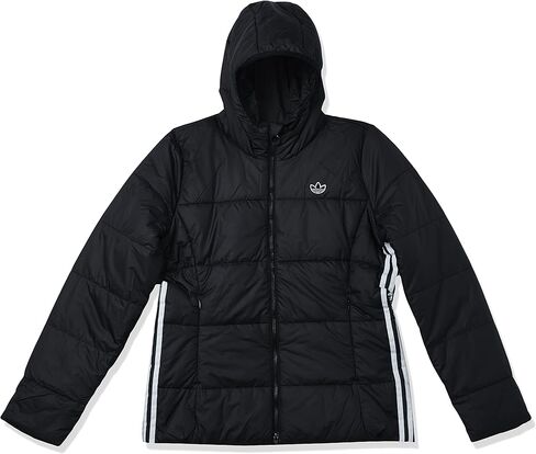 adidas Originals Slim Puffer Jacket Black SM in Saudi Arabia