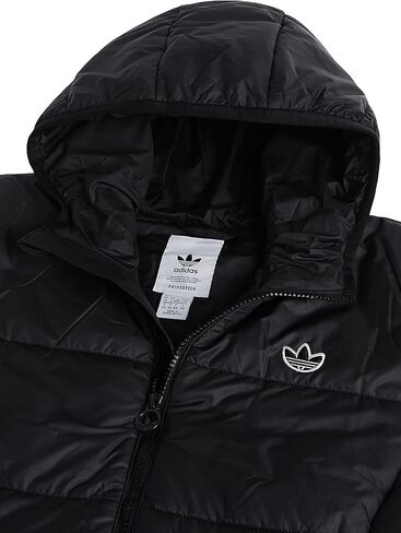 adidas Originals Slim Puffer Jacket Black SM in Saudi Arabia