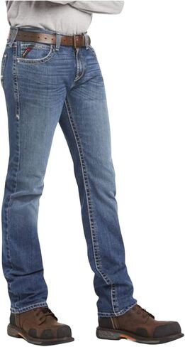 ARIAT Men's Fr M7 Slim Durastretch Adkins Stackable Straight Leg Jean in Saudi Arabia